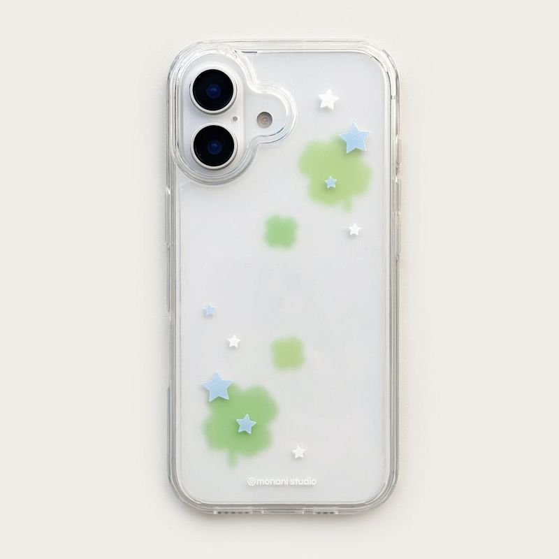 [Gel-hard] Clover Star Phone case (only case)