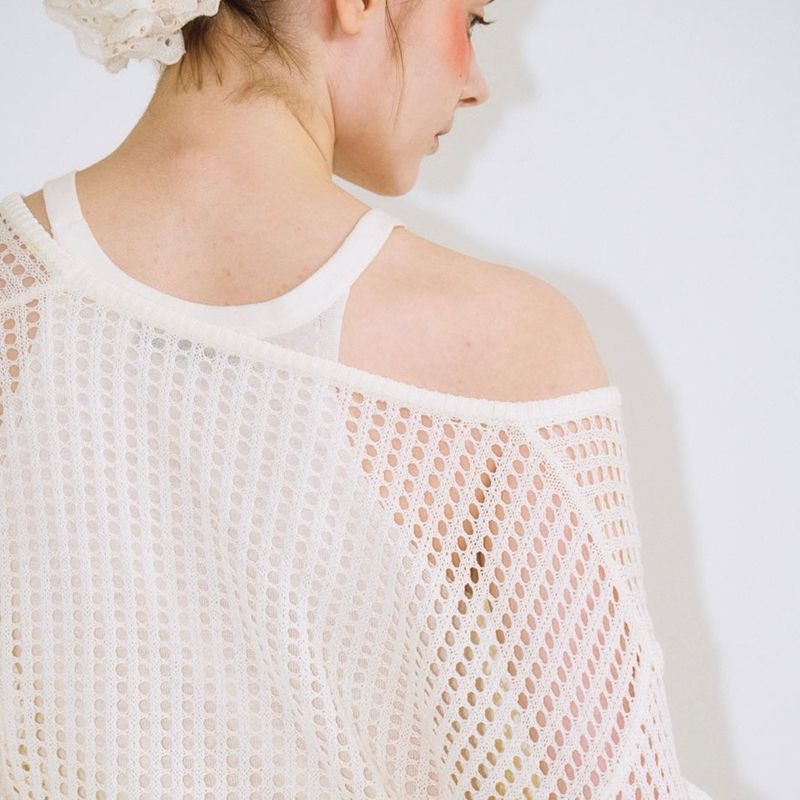 Net Layered Top - 3colors