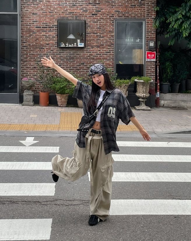 Summer Belted New Cargo Pants