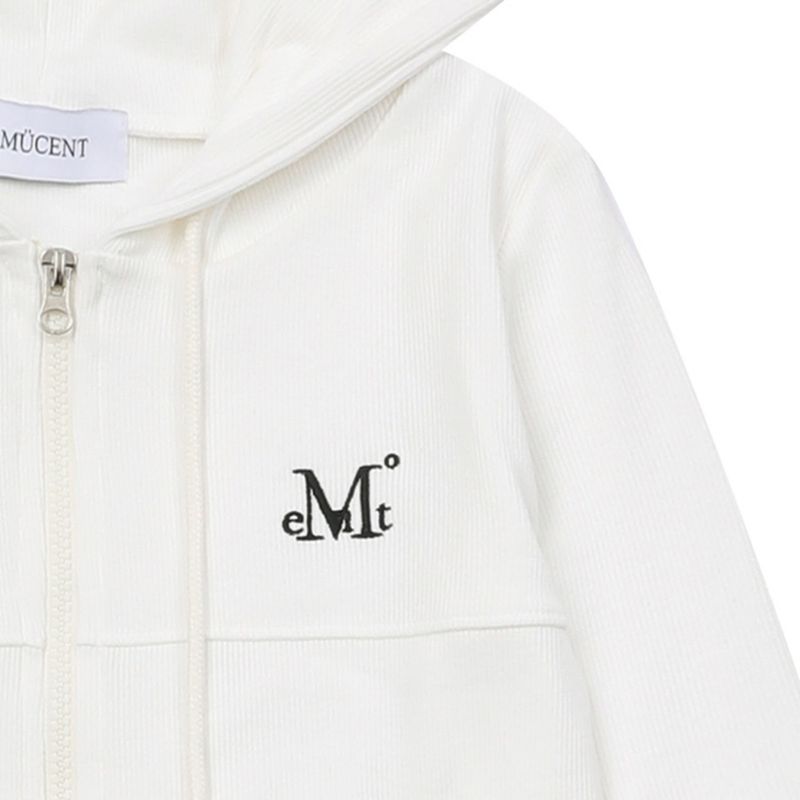 VIV TWO-WAY CROP KNIT ZIP-UP (2Color)