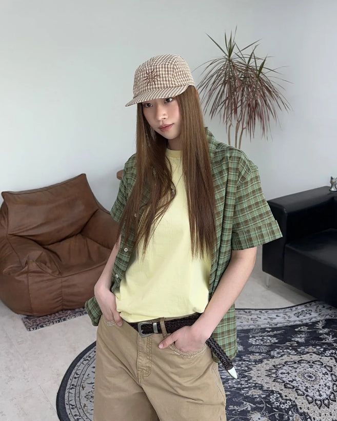 Kate Roll-Up Check Shirt
