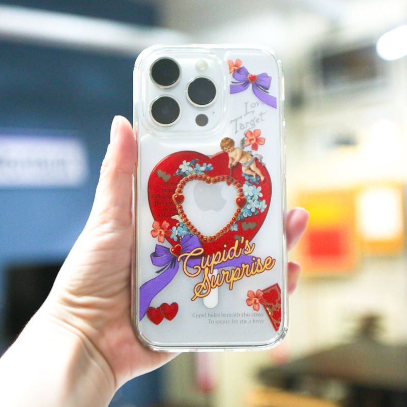 【MADE】(2type) Cupid MacSafe Jelly hard Phone case