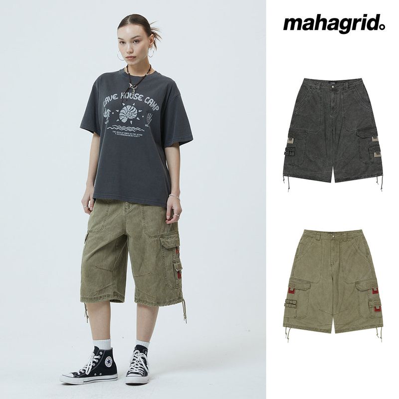 BERMUDA UTILITY CARGO SHORTS_CHARCOAL