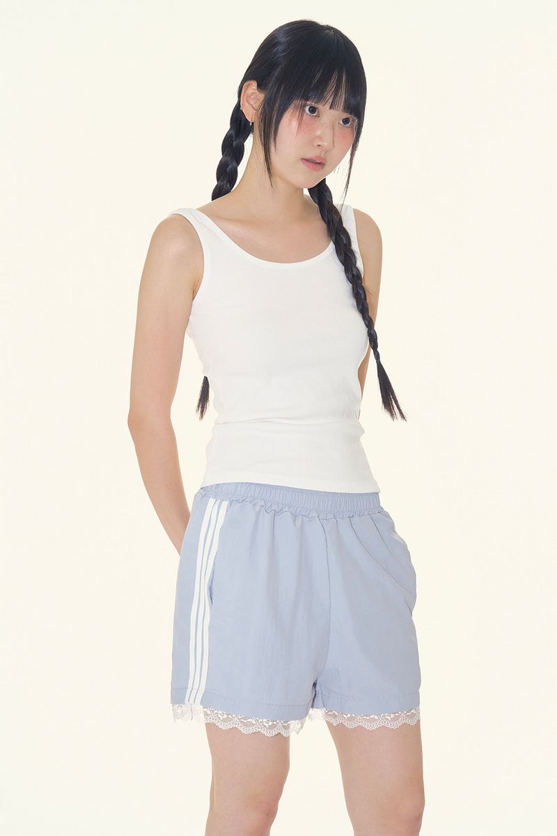 Raucohouse（ラウコハウス）の「Choa lace track shorts（Pants）」