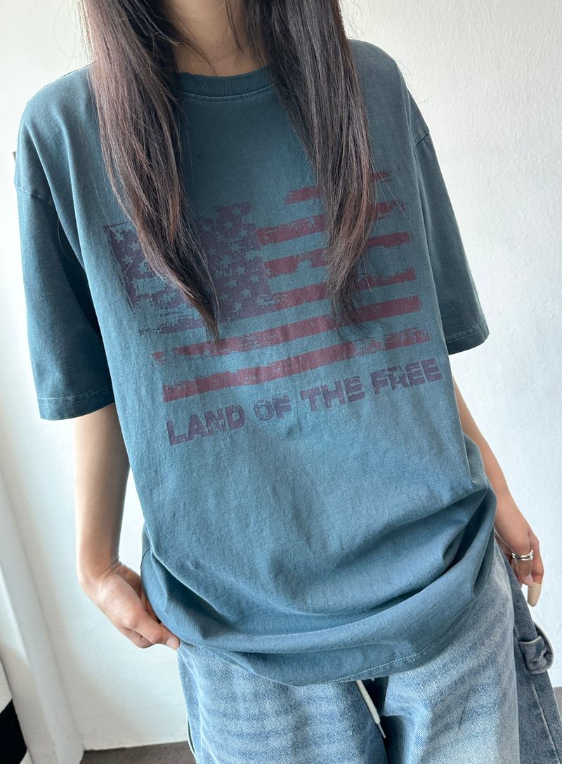 Devil Rivet Elastic Waist Balloon Denim Pants 2color