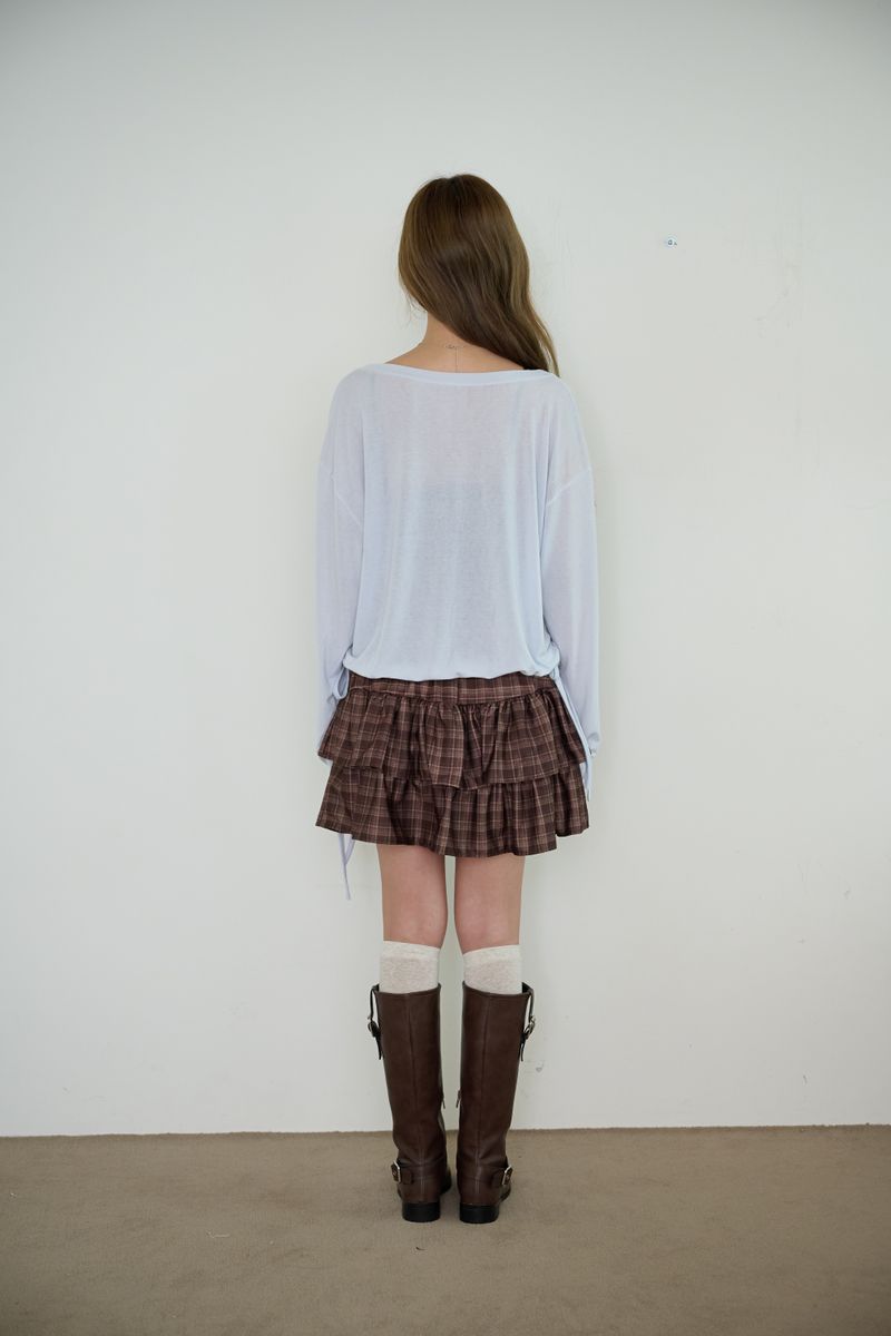 BREEZE SHEER V-NECK T-SHIRT