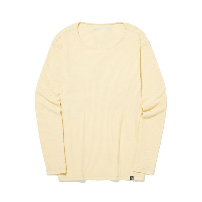 COLLECTION BACK OPEN LONG SLEEVES [YELLOW]