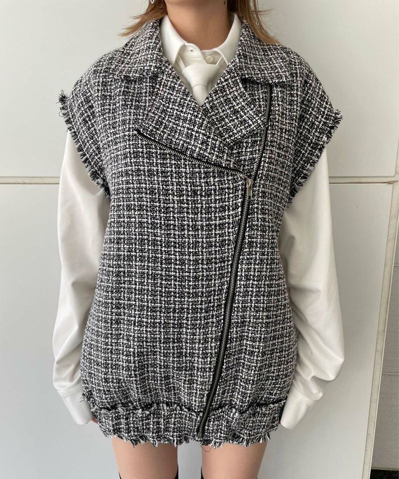 TWEED VEST