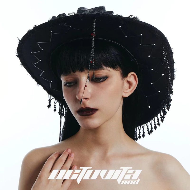 3D Skull Cowboy Hat