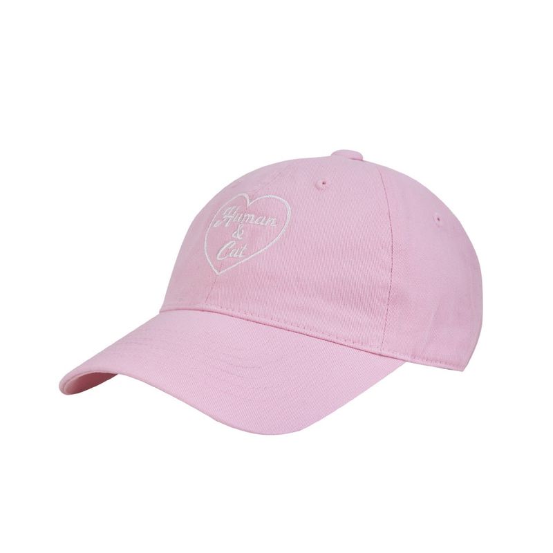 Human & Cat(ヒューマン&キャット)の「HEART BALL CAP_PINK(Hats)」