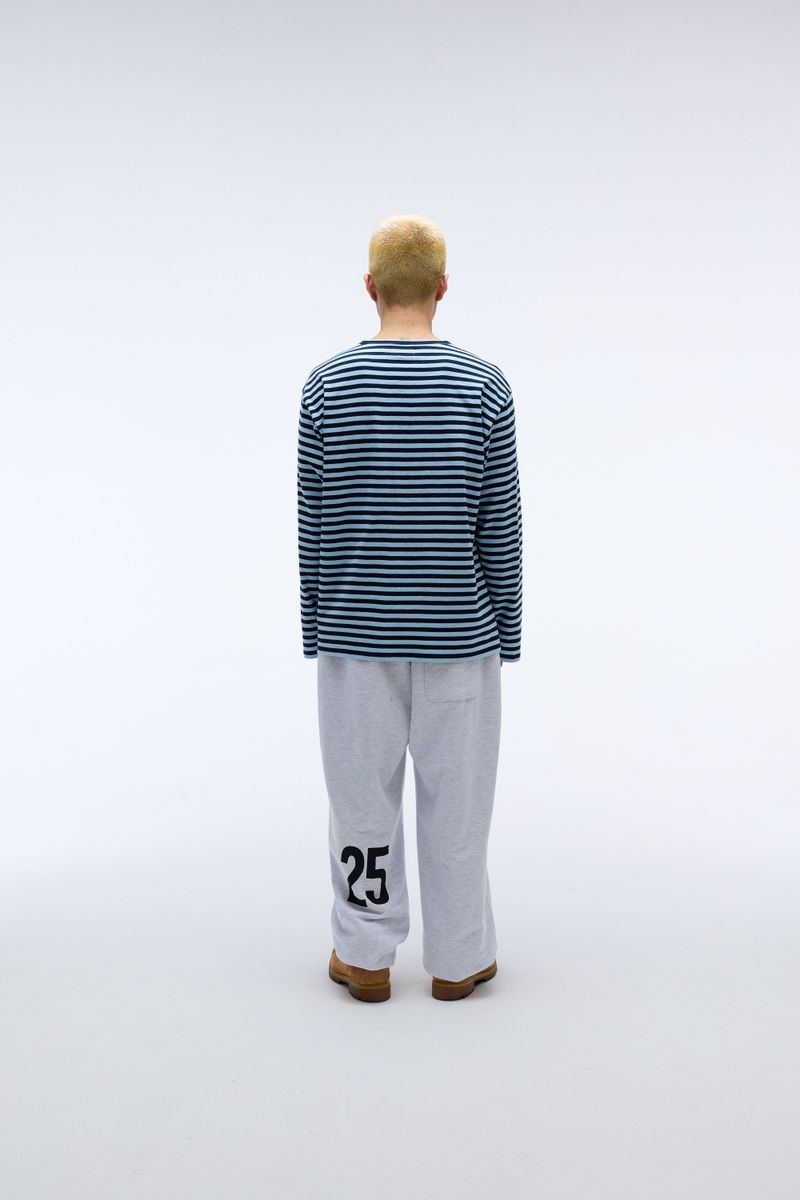 Weekend warrior typography printing long pants (Melange)