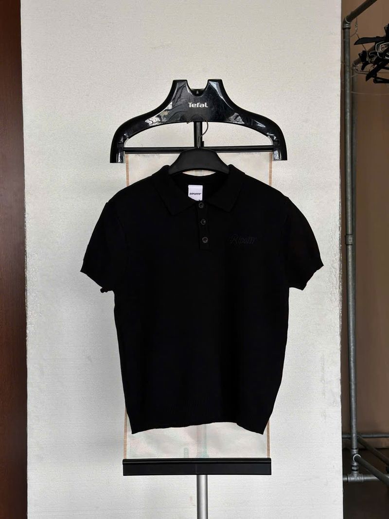 RIPOFFF Signature Logo Knit Polo