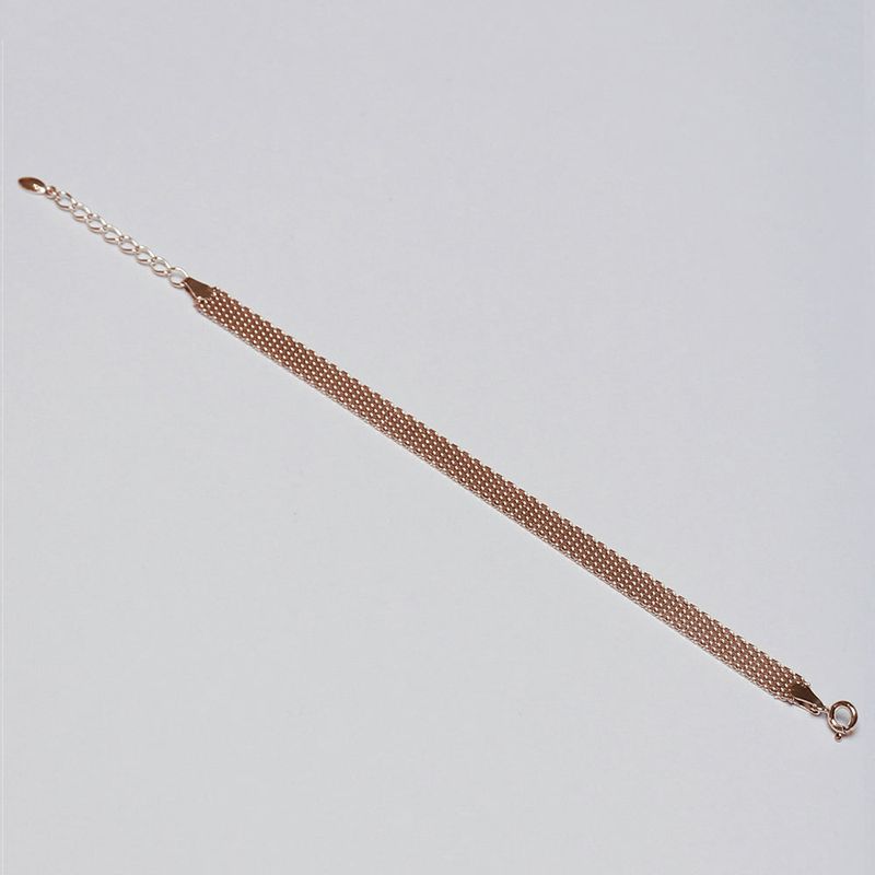 silver fabou bracelet (vermeil)