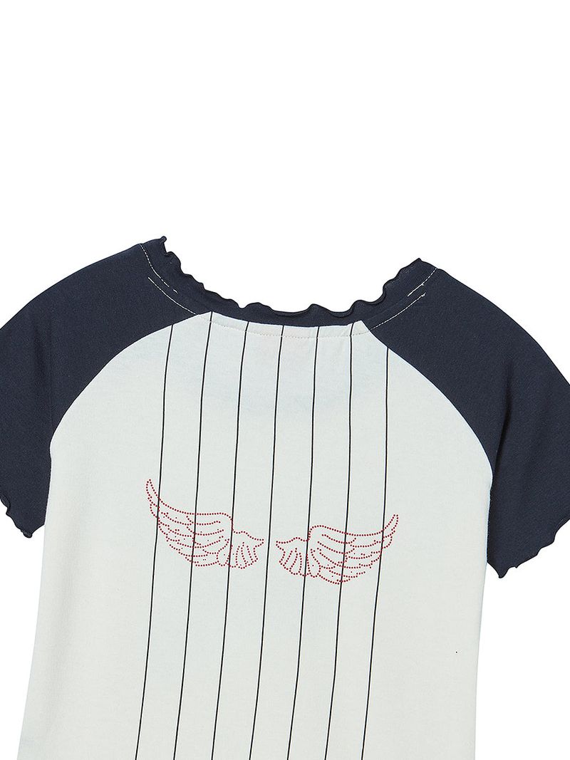 BASEBALL CLUB TEE NAVY