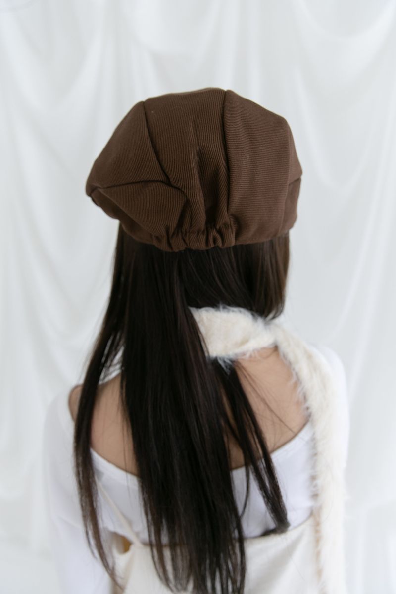 unbal newsboy cap(2colors)