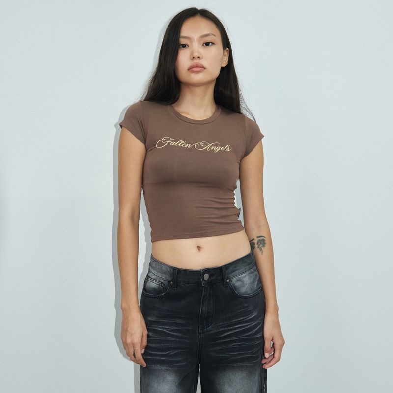  EDEN TEE_BROWN