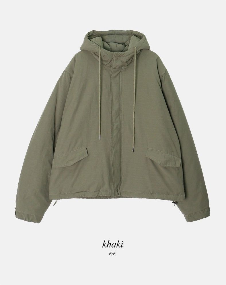 Toast Hood Over Wellon Padded Jumper (2color)