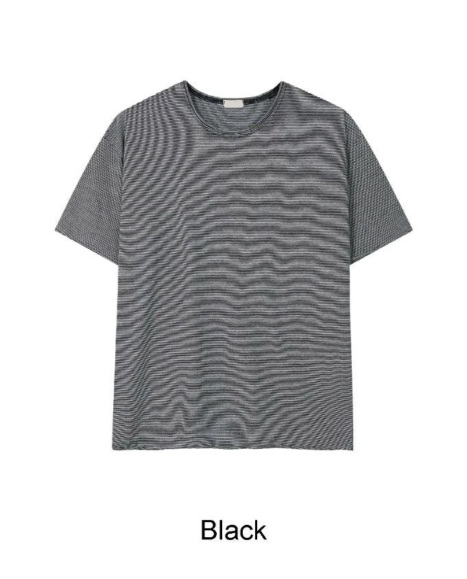 Ferrer Rolling Stripe Short Sleeve Tee