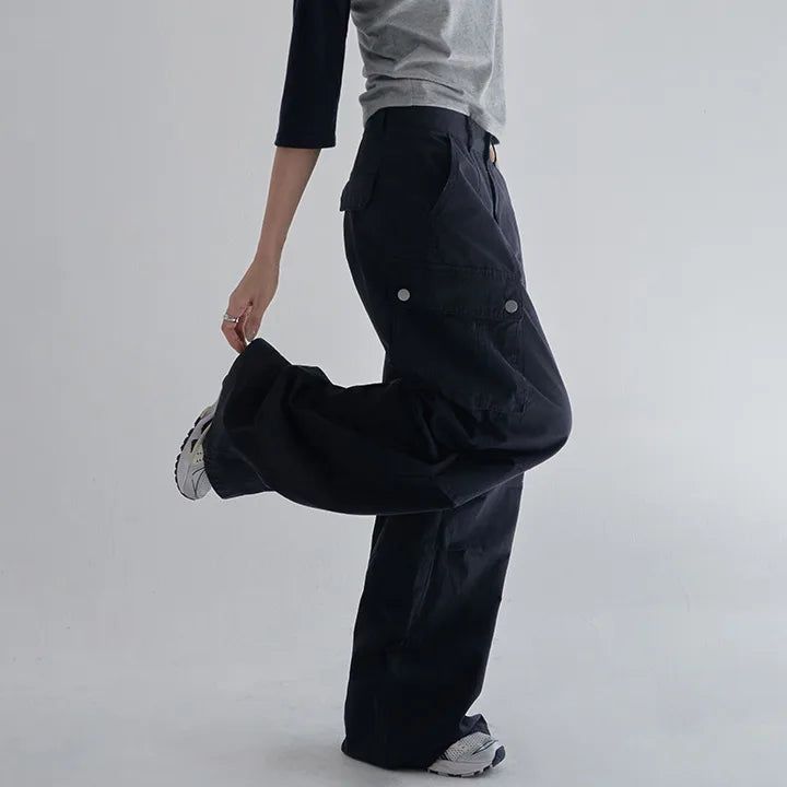 [Beiran] Cargo Wide Pants - 3 Colors