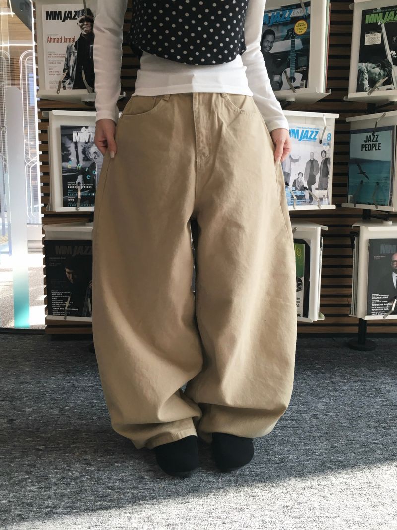 Big Cotton Daily Balloon Pants (5c)
