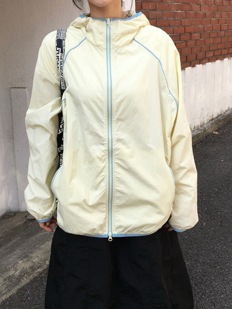 Neon Piping Scene Windbreaker (6c)