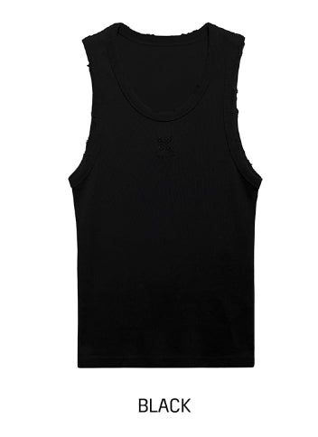 [LANARCH] Destroyed Logo Sleeveless