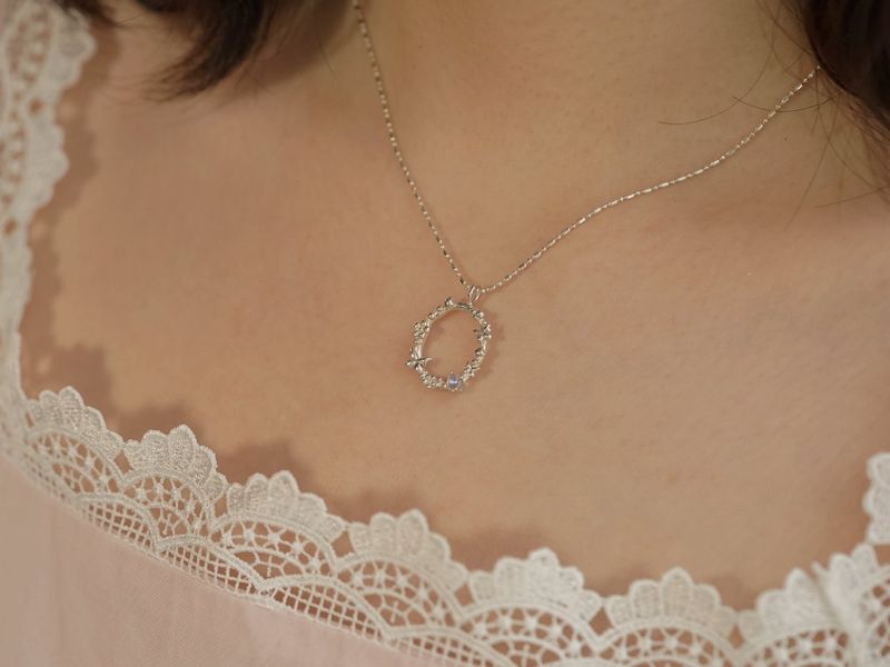 【MADE】 Bubble garden necklace