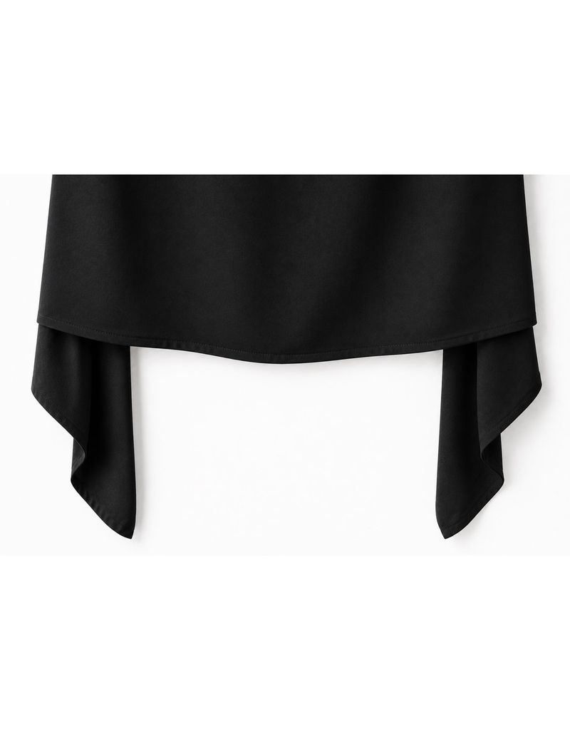 Aveline Cowl Neck Drape Sleeveless Blouse White