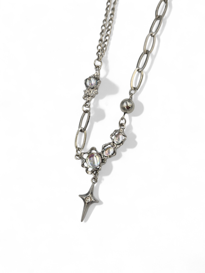 Aurora Star Chain Pendant Necklace