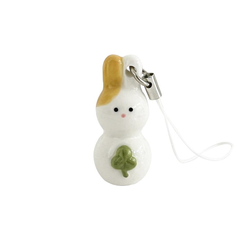 flo.d.studio（フロドットスタジオ）の「[MADE] HAPPY BUNNY KEYRING（アクセサリー）」