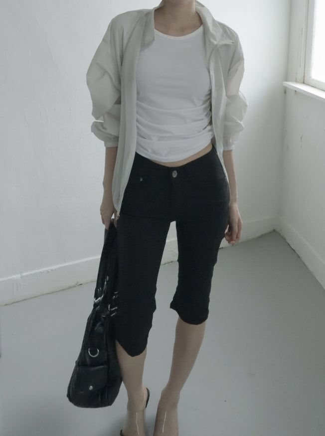 Rick Lens Cotton Capri Pants