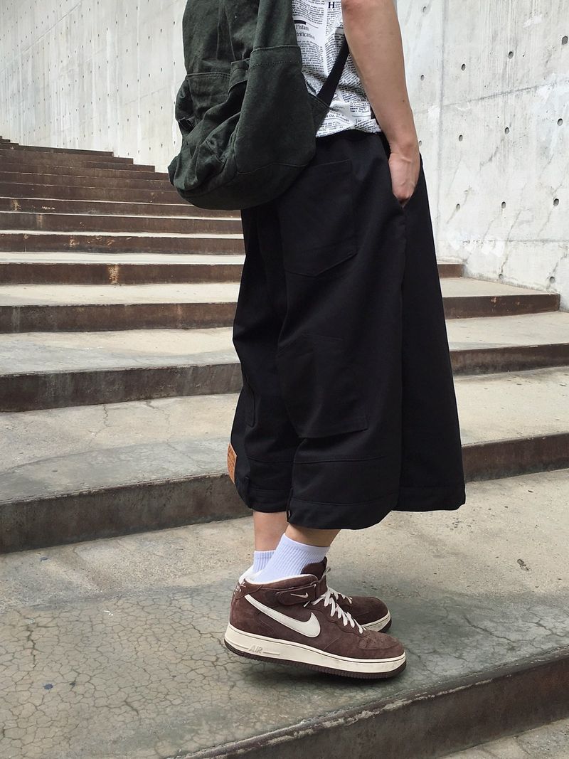 Eva back cargo bermuda pants 3C