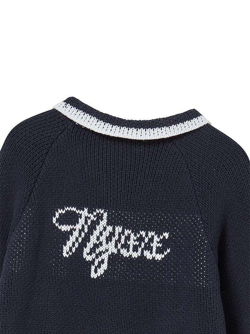 LATCH COWICHAN CARDIGAN (NAVY)