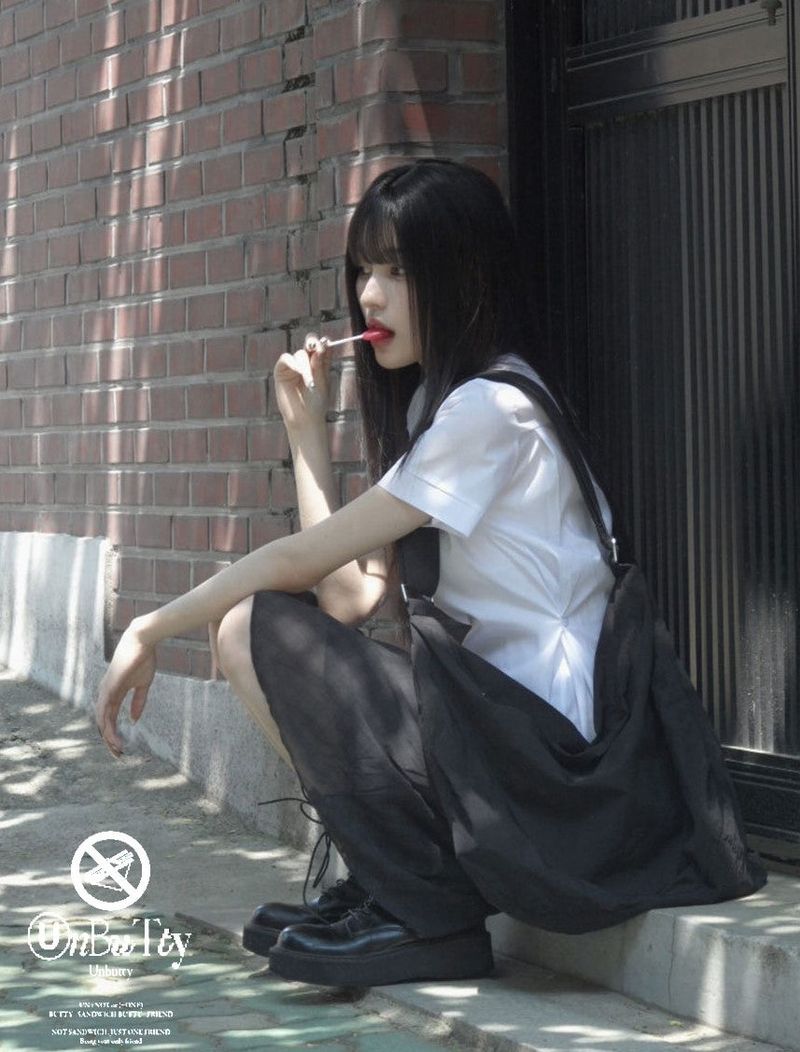 unbutty（アンバティ）の「cloudy side button standard shirt（Tops）」