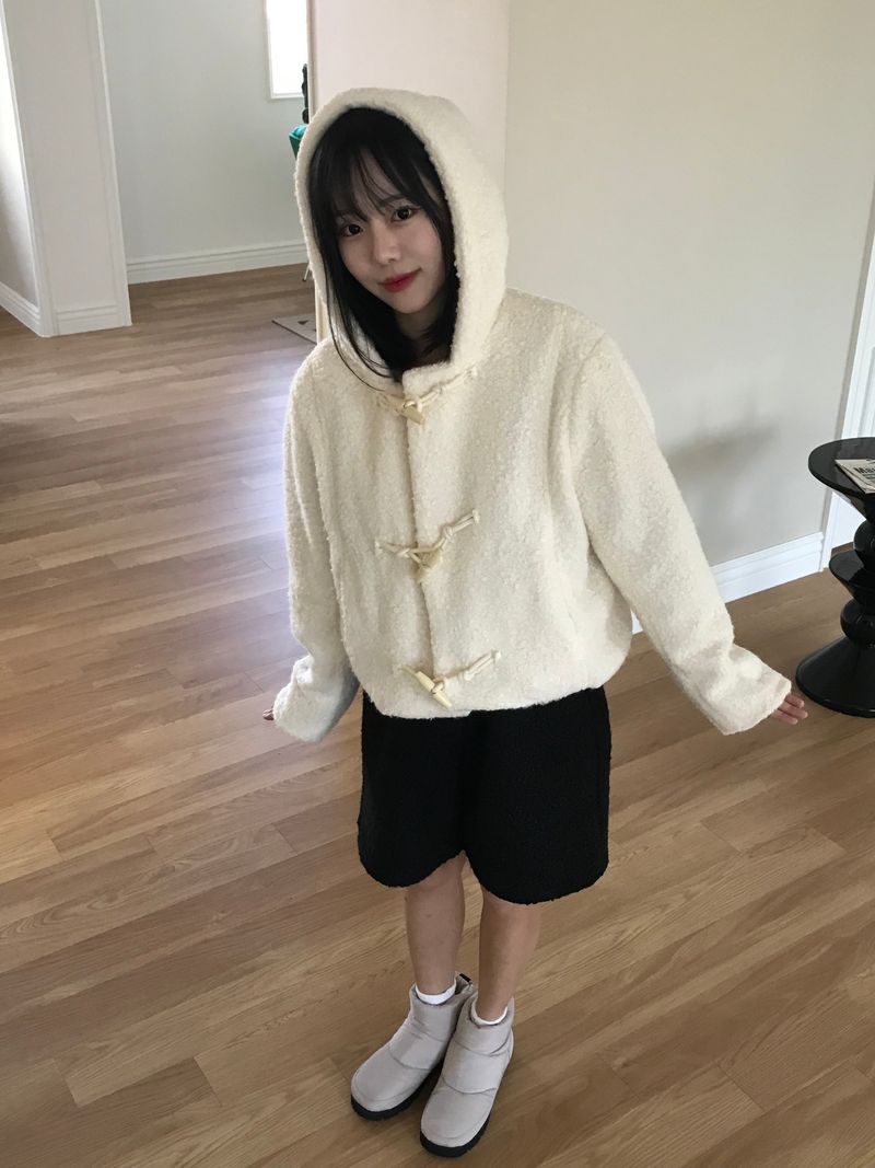 Emery short duffle coat