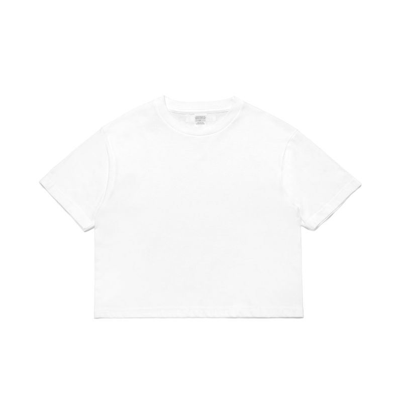 Men's Crop T-Shirt White