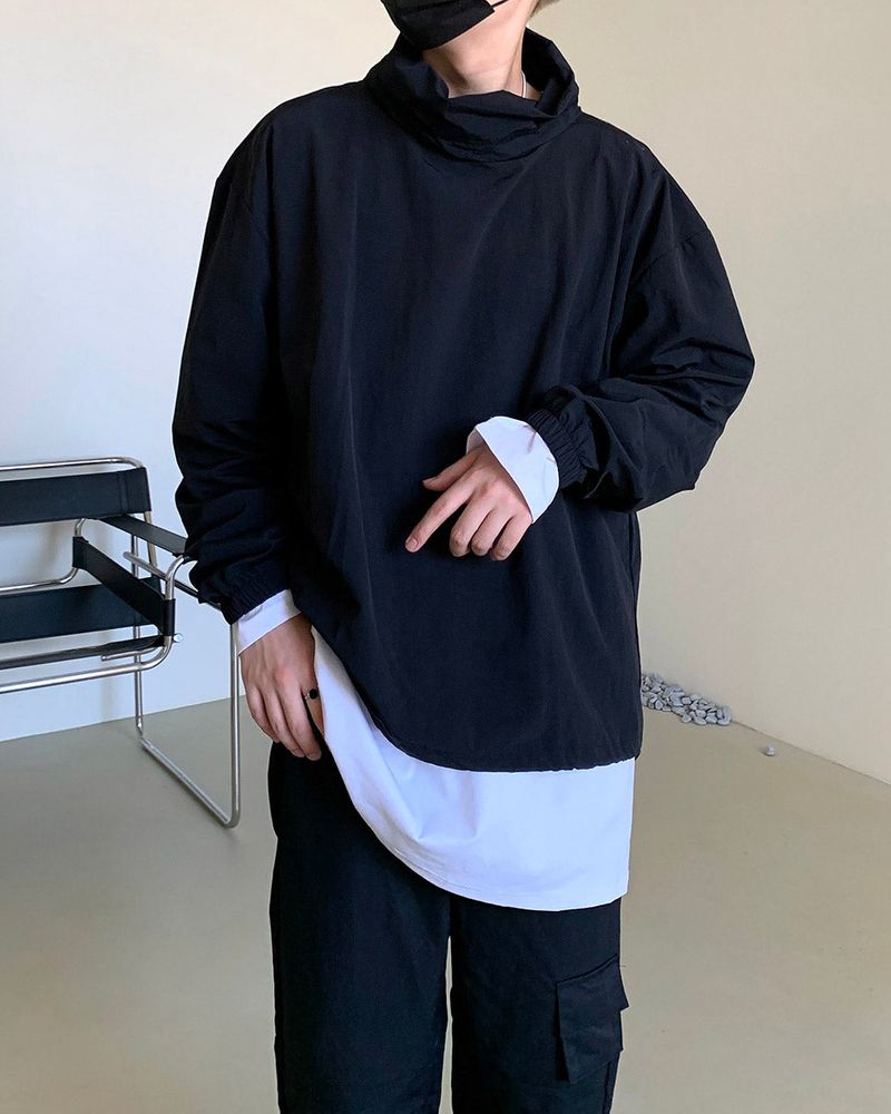 COZINESS（コジネス）の「TN high neck nylon T-shirt (3 colors)（Tops）」