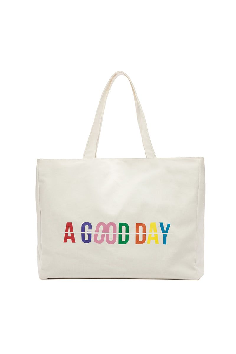 BALI BIG CANVAS TOTE BAG
