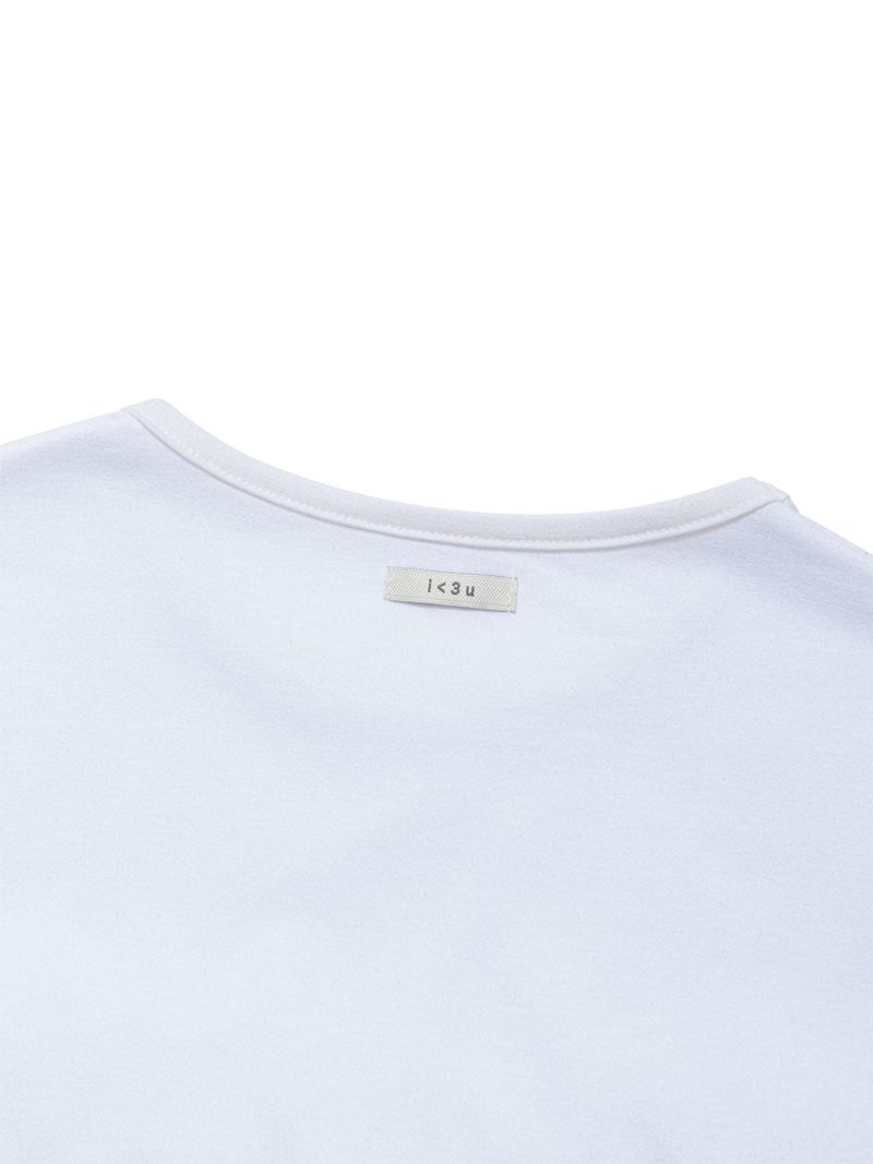 FRILL CANCAN T-SHIRT(WHITE)