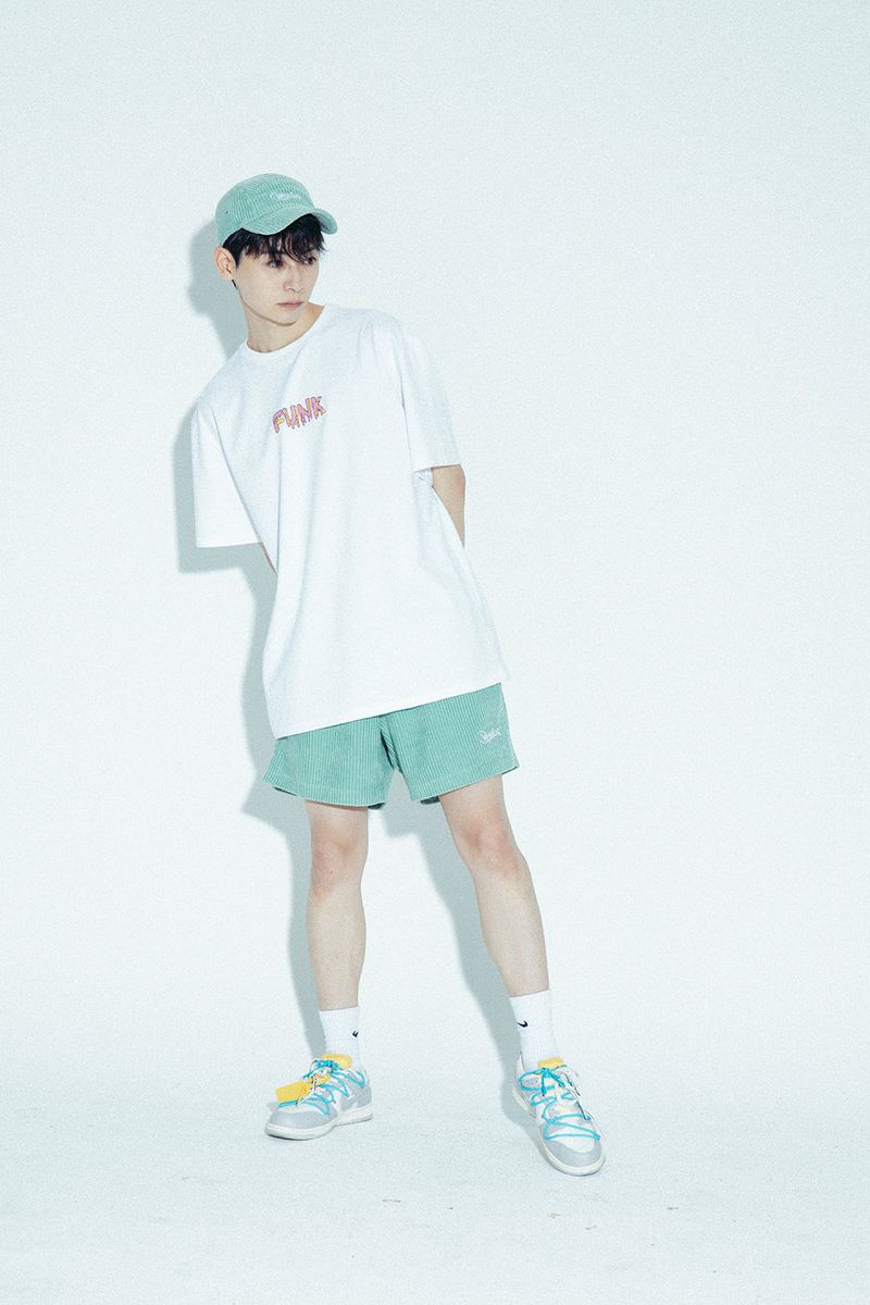 MELTING FUNK TEE white
