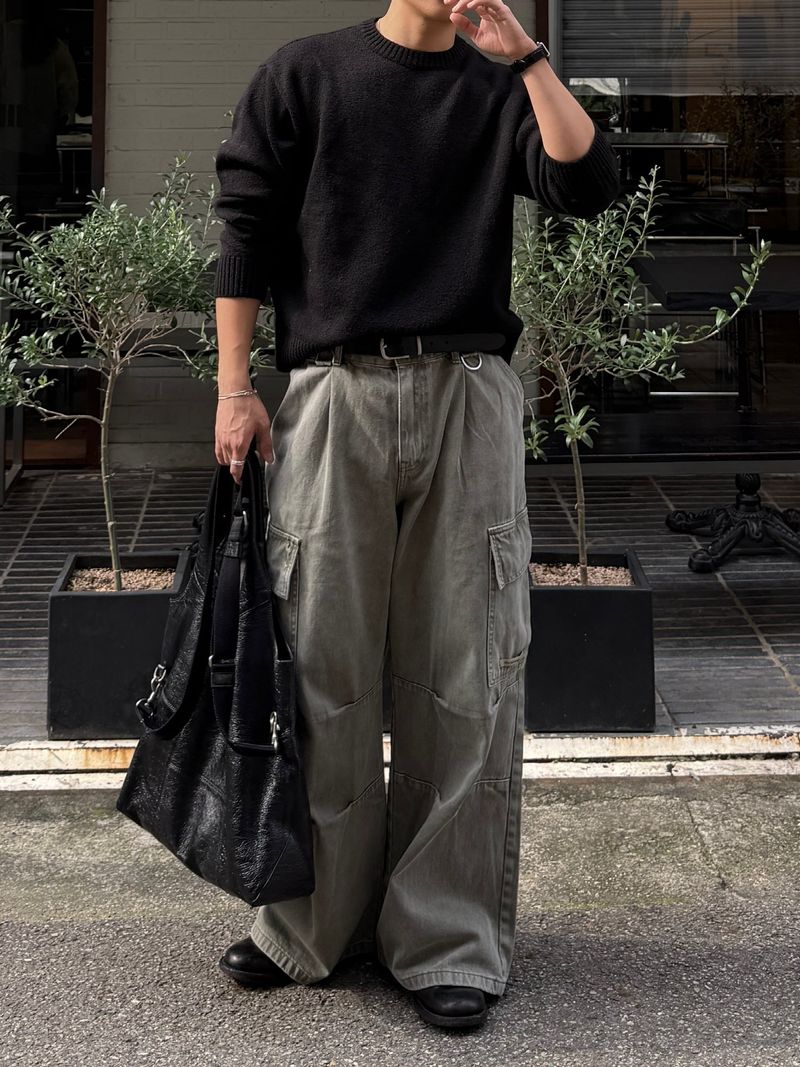 レーブダイイングカーゴパンツ