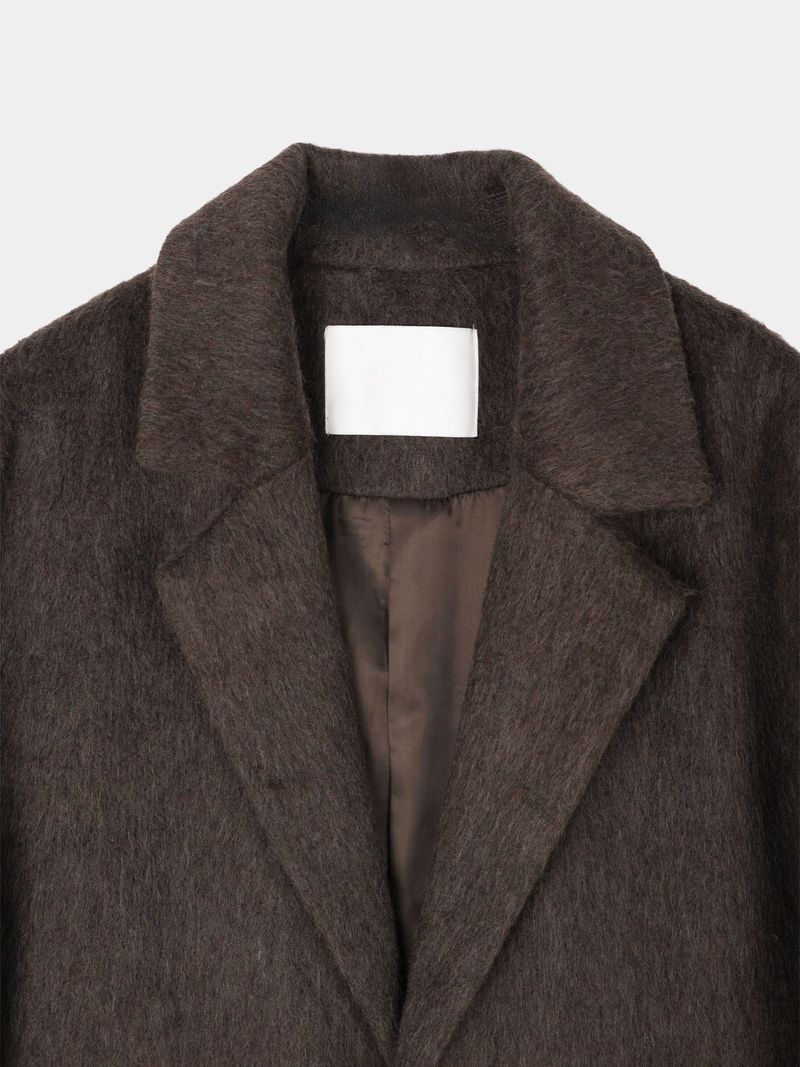 Kinder Hairy Long Coat