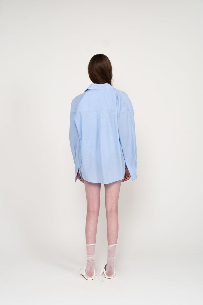 SUMMER OVER-FIT SHIRTS (STRIPE)