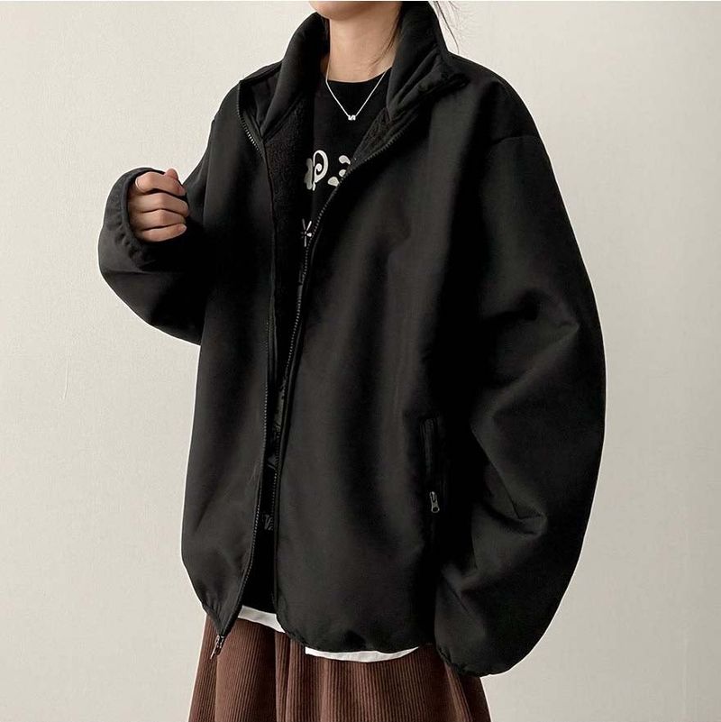 Libby High Neck Zip-Up Jumper