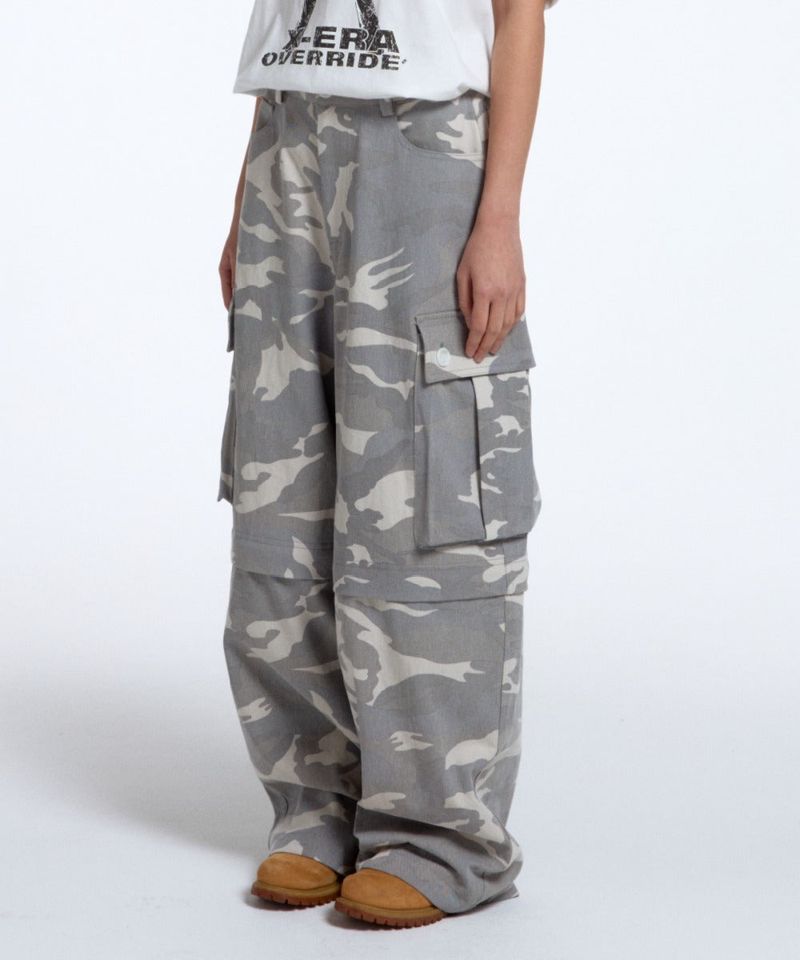 calloutnewyear(cony)（コールアウトニューイヤー(コニー)）の「CONY CAMO 2-WAY CARGO PANTS / LIGHT GRAY（Pants）」