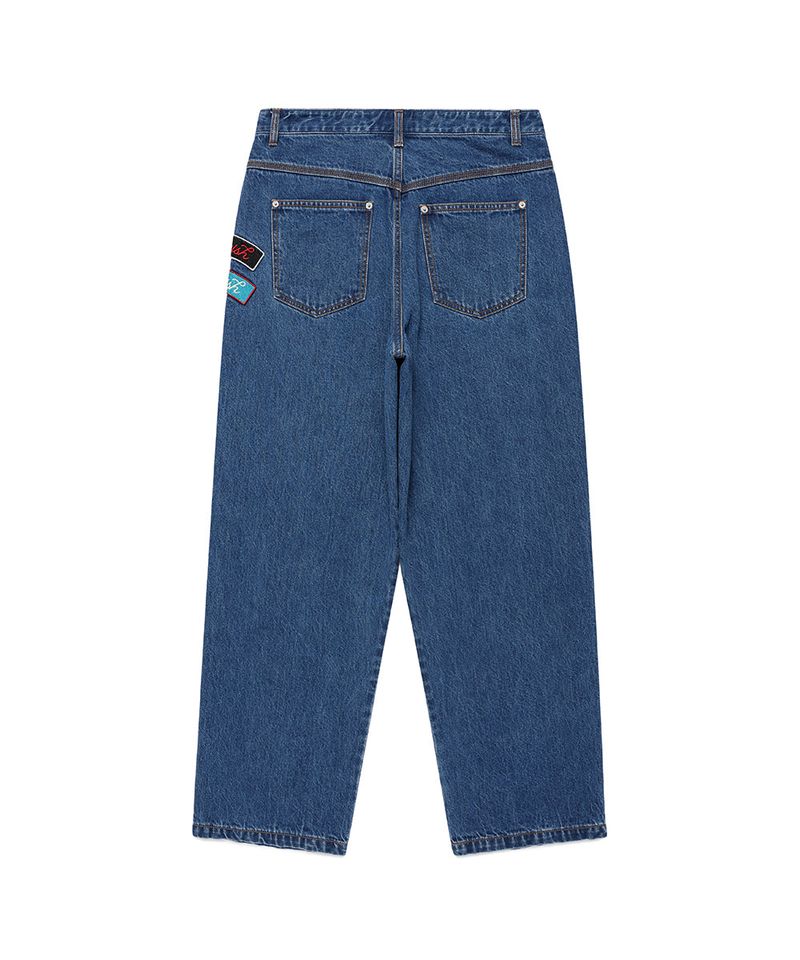PATCHWORK DENIM PANTS BLUE(CV2EFUD112A)