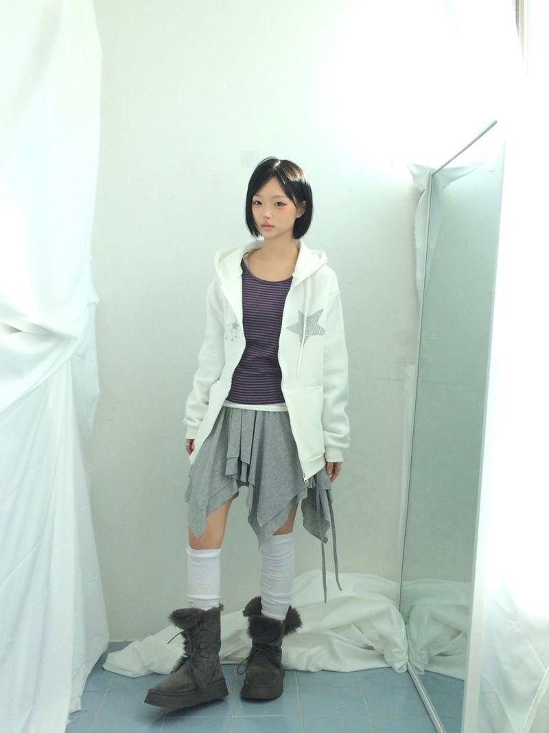 Swalstar Two-Way Hooded Zip-Up