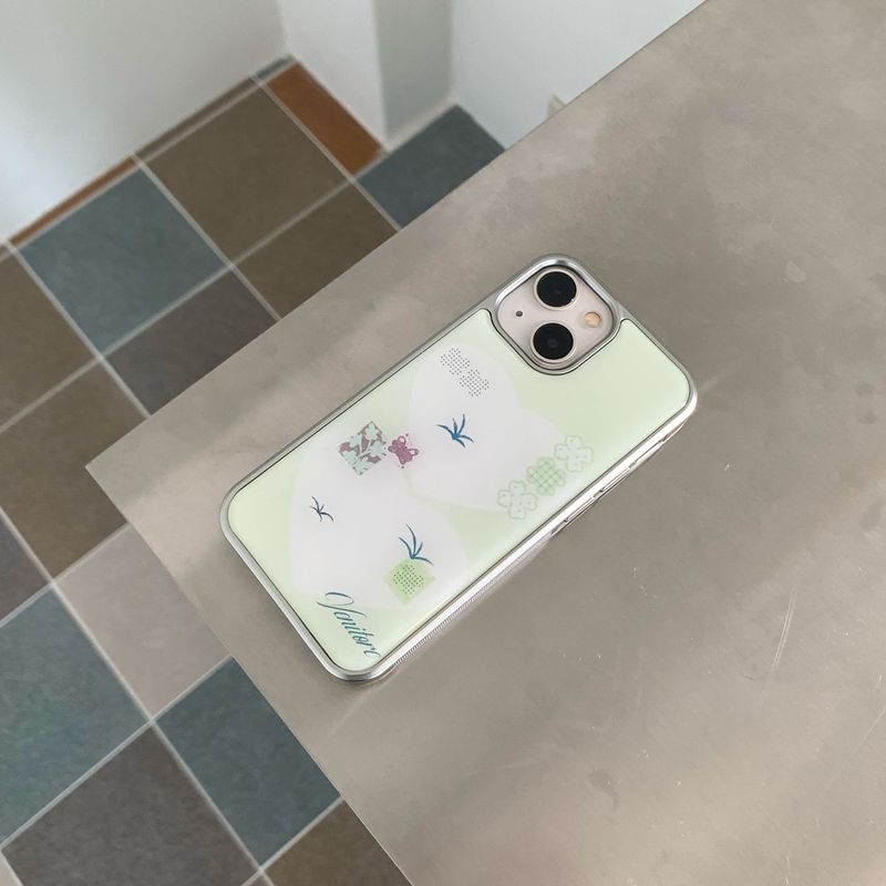 [MADE][Epoxy Silver Bumper Case] Spring-Scented Pieces