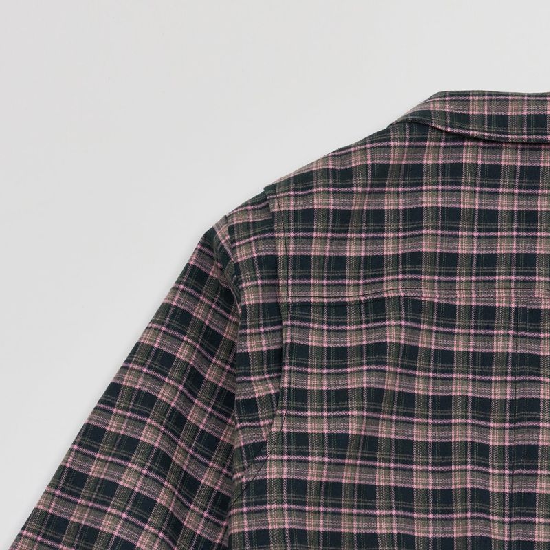 TWO WAY ZIP-UP CROP BLOUSON PINK