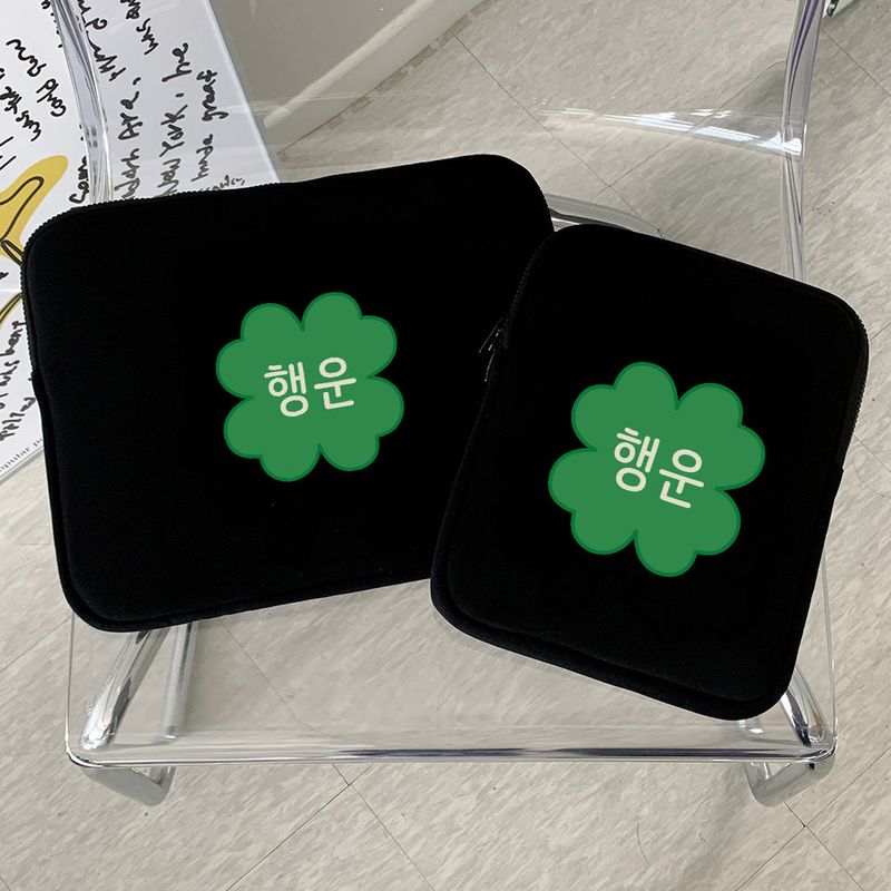 [withsome made] Good Luck iPad Pouch